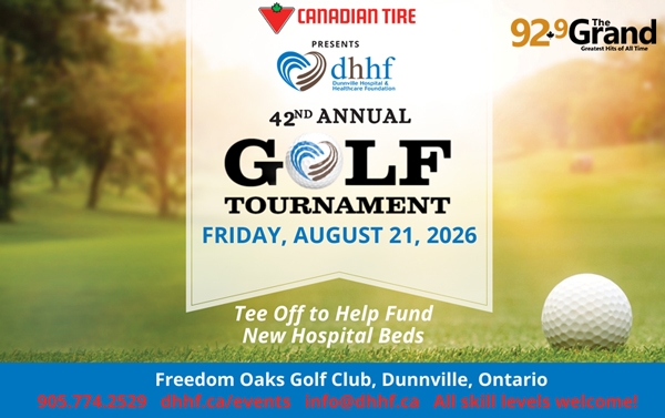 The Dunnville Hospital Healthcare Foundations 42nd Annual Golf Tournament