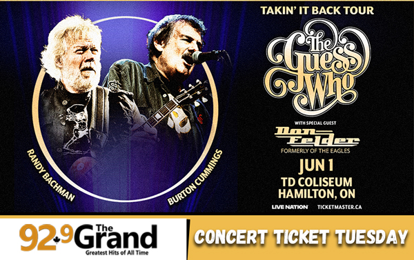 The Guess Who Concert Ticket Tuesday!