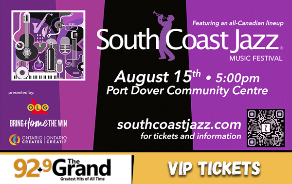 VIP Tickets to South Coast Jazz Headliner Event!