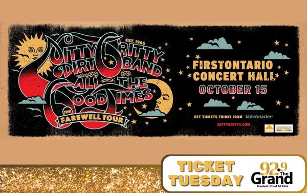 Concert Ticket Tuesday: Nitty Gritty Dirt Band!
