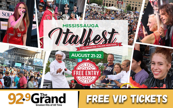 Free VIP Tickets to Mississauga Italfest!